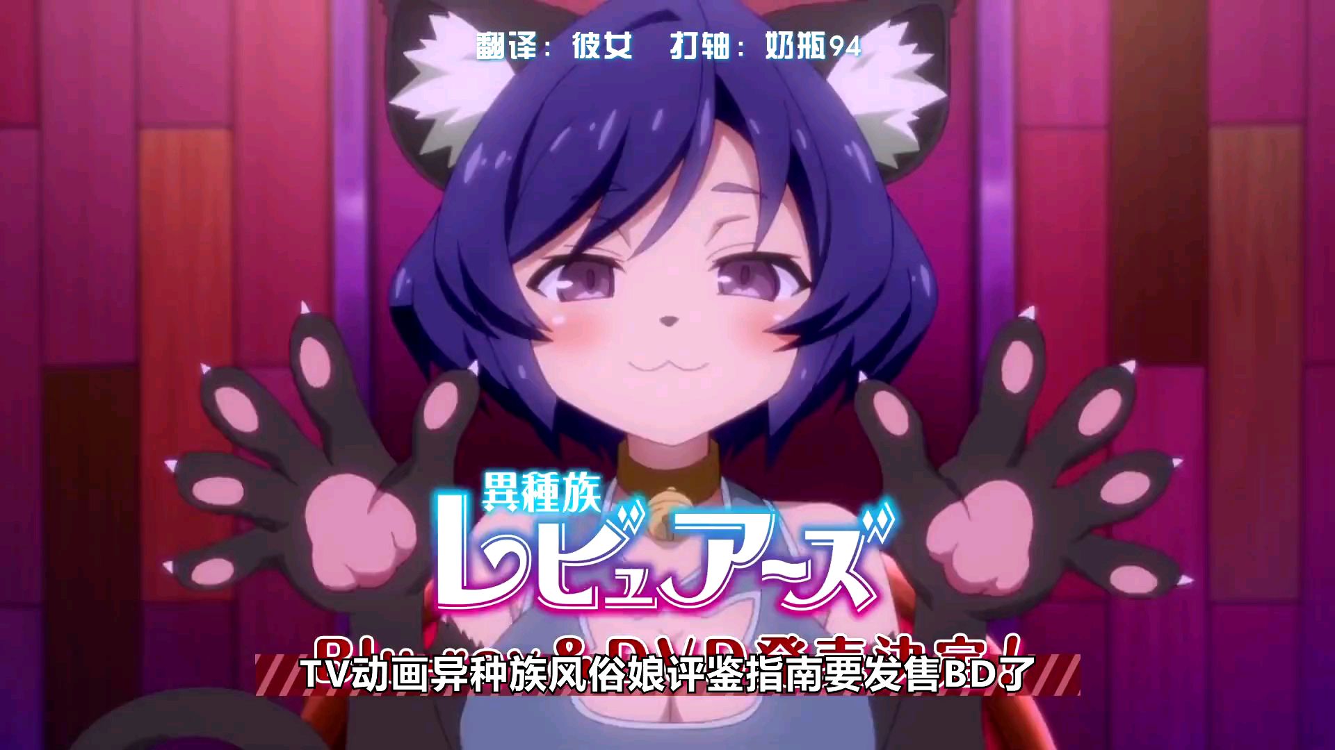 【Blu-ray&DVD】异种族风俗娘评鉴指南 发售CM